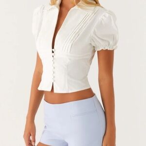 Peppermayo Exclusive - Tampa Micro Short - Heather Blue